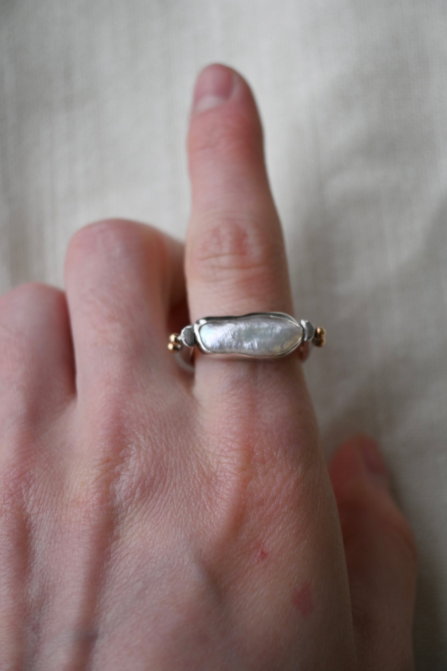 Pearl Luck Ring #1